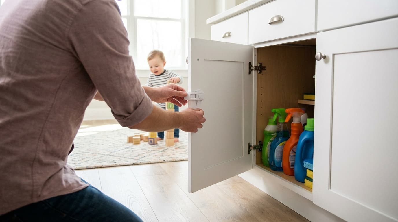 Protéger vos enfants des produits ménagers toxiques