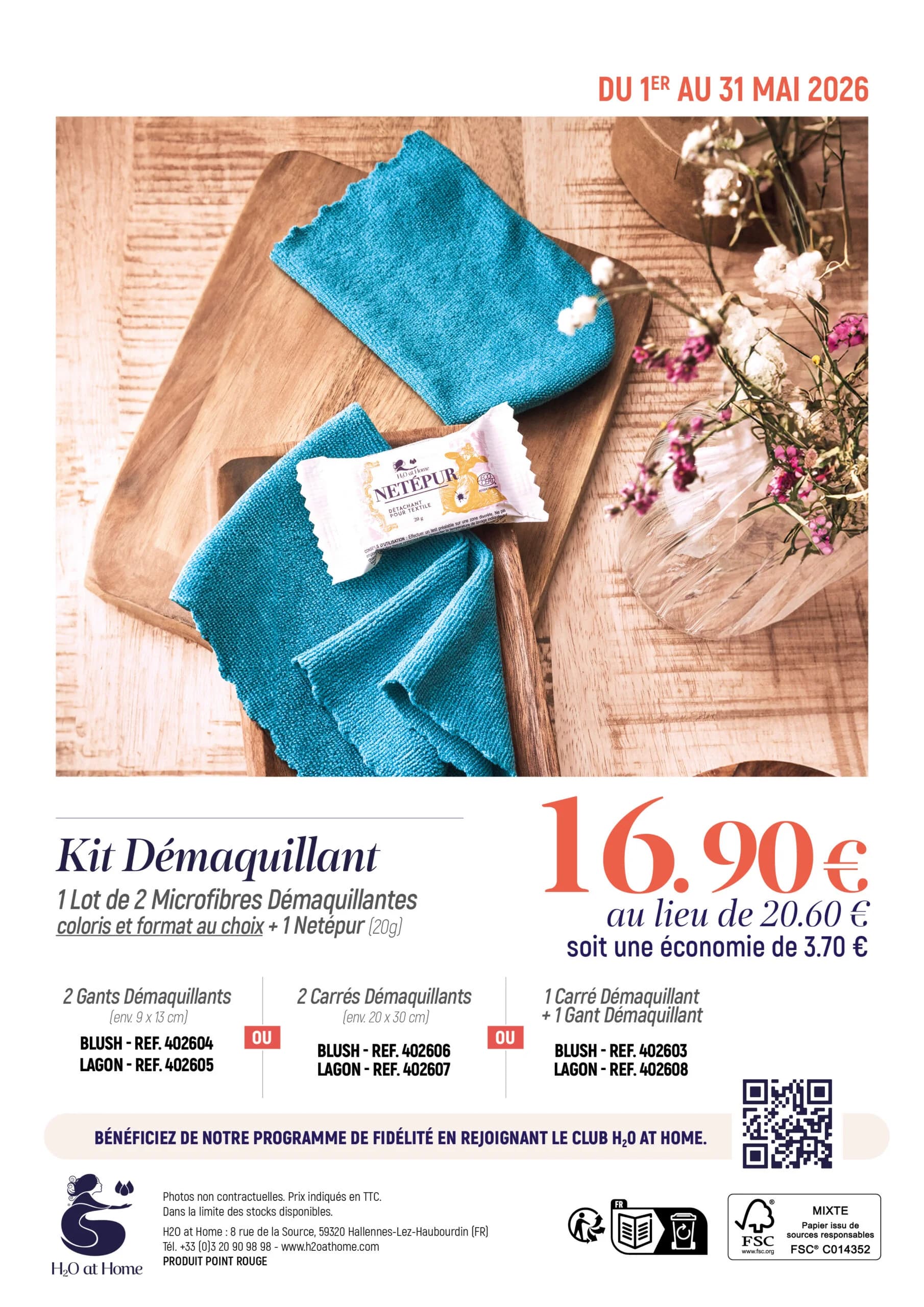 Promo Kit Démaquillant
