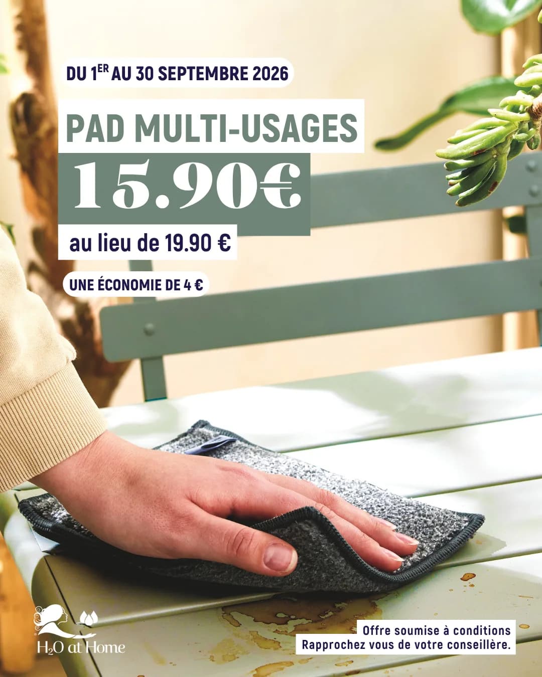 Promo Pad Multi-usages — 15,90 € au lieu de 19,90 €