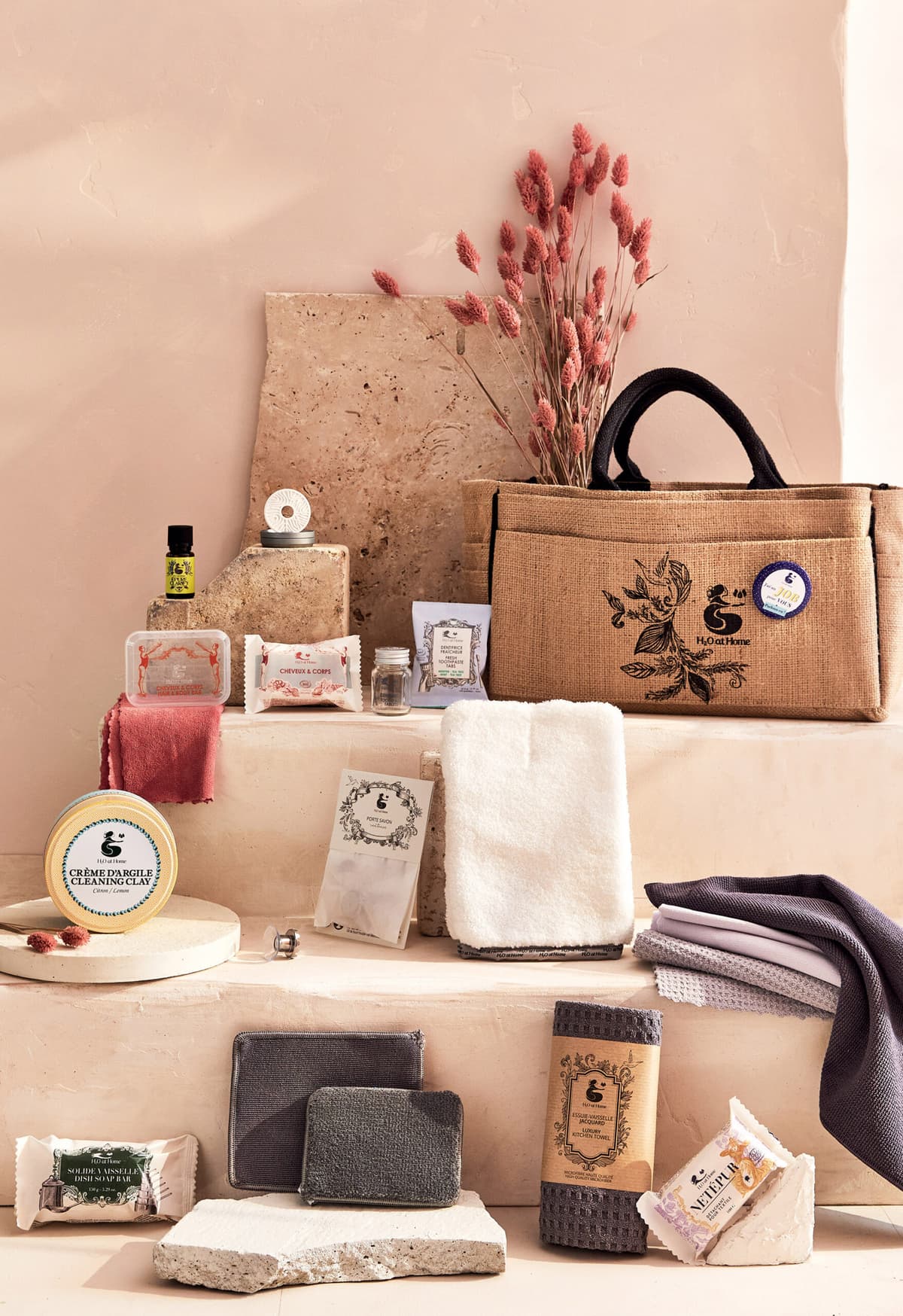 Kit decouverte H2O at Home - Produits de nettoyage ecologiques